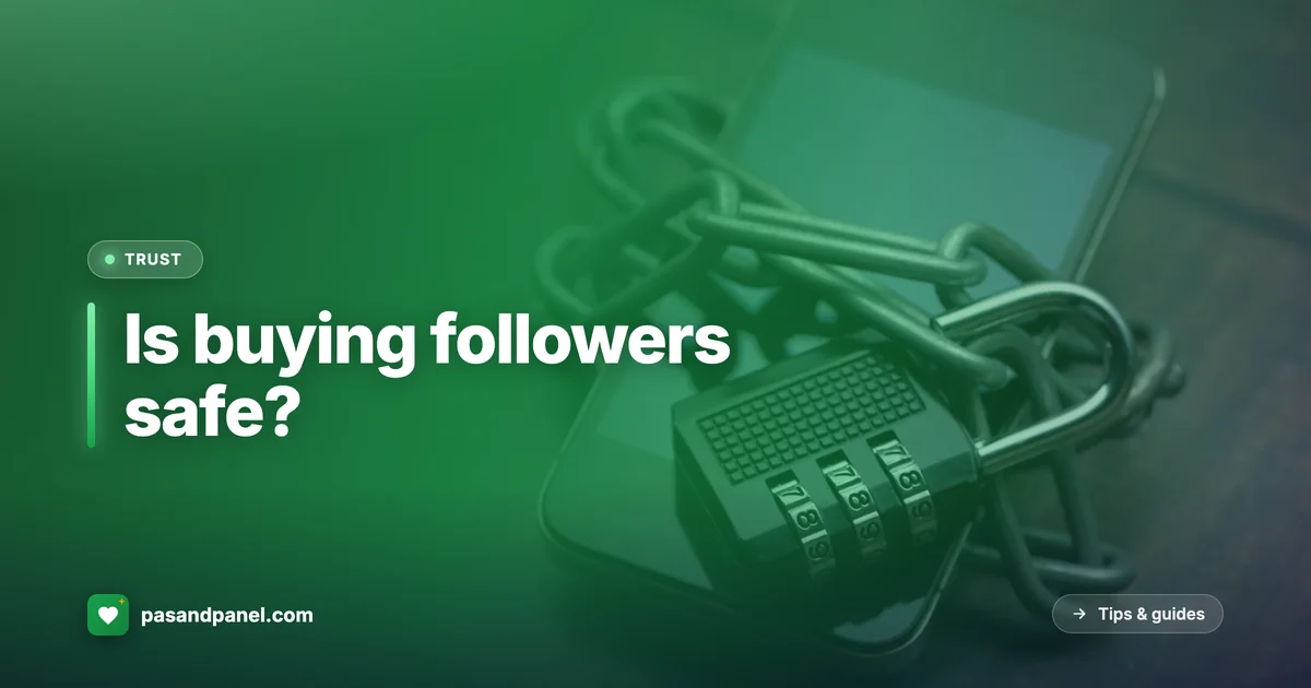 Account safety when buying social media engagement